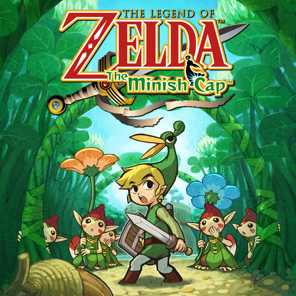 capa do jogo The Legend of Zelda: Minish cap